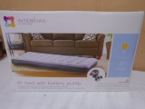 Interiors by Design Twin Size Air Bed w/ Battery Powered Pump