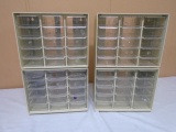 Group of (4) 15 Drawer Stackable Organizers