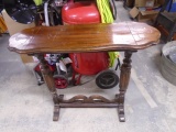 Antique Double Leg Side Table