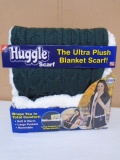 Brand New Huggle Scarf Plush Blanket Scarf