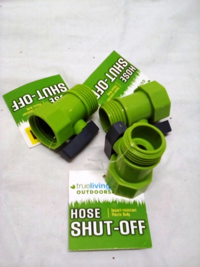 Set of 3 True Outdoor Living Hose Shut-Offs