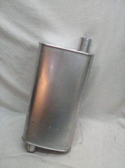 19” Muffler with 2” Inlet and Outlets