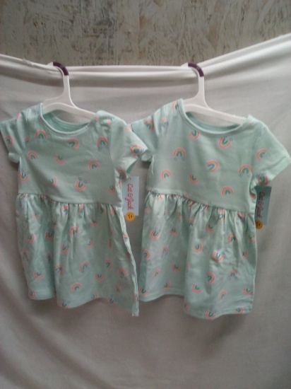 Pair of Cat & Jack 2T Dresses