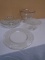 4pc Group of Assorted Glassware Bowls & Platters