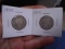 1900 and 1904 Silver Barber Quarters