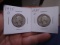 1935 D-Mint and 1935 S-Mint Silver Washington Quarters