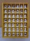 42pc Presidentials Thimble Set in Wooden Display