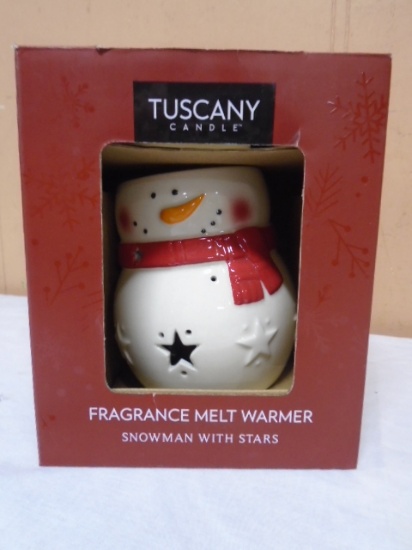 Tuscany Candle Snowman Fragrance Melt Warmer