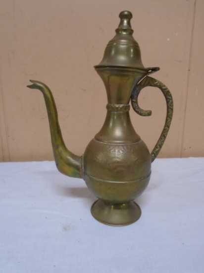 Vintage Brass Pitcher/Teapot