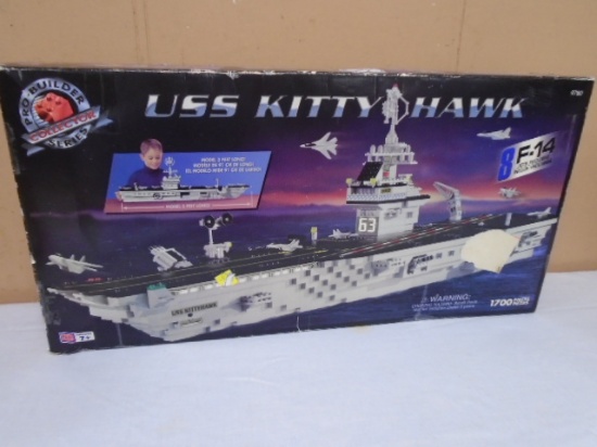 Pro-Builder Collector Series USS Kitty Hawk Building Set