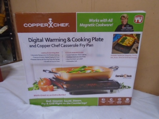 Copper Chef Digital Warming & Cooking Plate