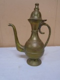 Vintage Brass Pitcher/Teapot