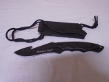 Shadow Ops Tactical Knife w/ Sheave