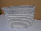 Double Handle Cotton Rope Basket