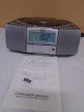 Wedge Model A 4116 AM-FM-CD-Clock-USB SD Radio