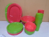 Large Group of Like New Heavy Duty Plasticware