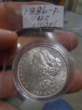 1886 P Mint Morgan Silver Dollar
