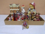 Large Group of Firefighter Décor Items