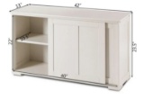 Costway Kitchen Storage Cabinet Sideboard Buffet Cupboard MSRP $190.00