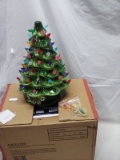 Light Up Ceramic Christmas Tree