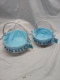 Pair of Easter Baskets with Liners