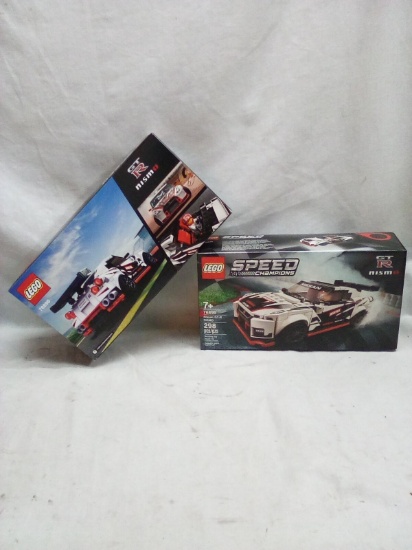 Pair of LEGO Speed Champions76896 GT R Nismo 298Pc Set for Ages 7+