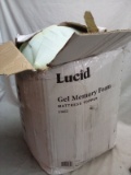 Lucid 3” Gel Memory Foam Mattress Topper