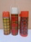3pc Group of Vintage Plaid Thermos Bottles