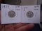 1917 and 1918 D-Mint Silver Mercury Dimes