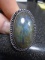 Ladies German Silver & Labadorite Ring