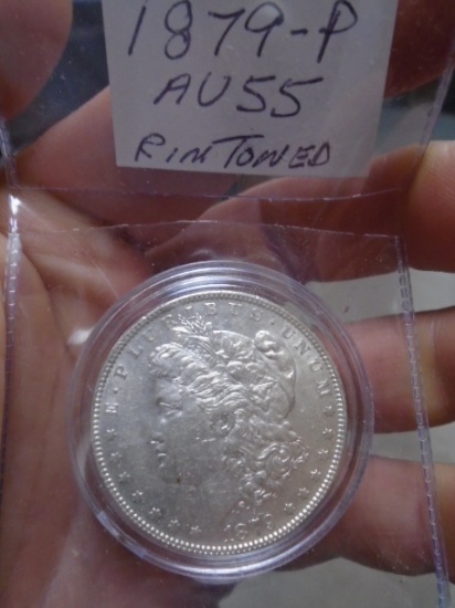 1879 P Mint Morgan Silver Dollar