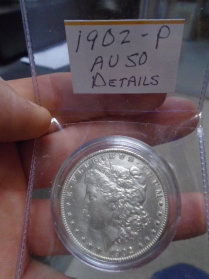 1902 P Mint Morgan Silver Dollar