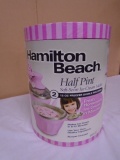 Hamilton Beach Half Pint Soft Serve Ice Cream Maker