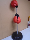 Protocol Stand Up Punching Bag w/ Gloves