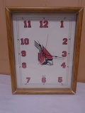 Arizona Cardinals Framed Quartz Wall Clock