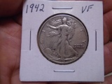 1942 Silver Walking Liberty Half Dollar