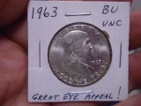 1963 Silver Franklin Half Dollar