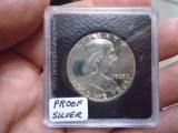 1963 Proof Silver Franklin Half Dollar