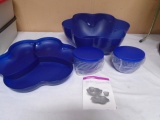 Brand New Tupperware Open House Collection Chip & Dip Set