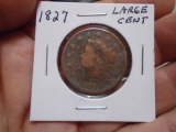 1827 Large Cent Piece