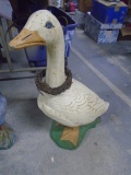 Large Cement Goose Lawn Ornament