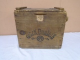 Vintage Wooden Jack Daniels Old No 7 Crate
