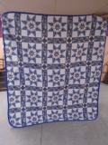 Beautiful Star Pattern Full Size Quilt