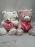 White and Pink 12inch bears very soft