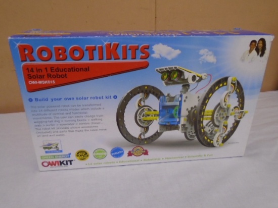 Robotikits 14-in-1 Educational Solar Robot Kit