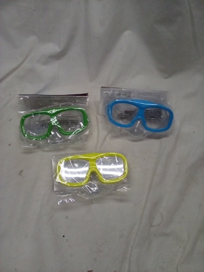 Set of 3 Mask Style Under Water Children's Accessories