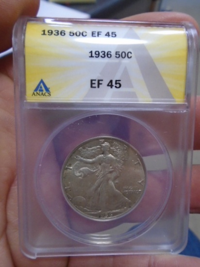 1936 Silver Walking Liberty Half Dollar