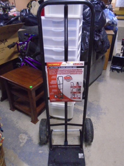 Olympia Tools 600lb Pnuematic Tire Hand Truck