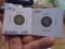 1902 and 1905 Silver Barber Dimes