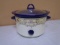 Large Round Rival Crockpot w/ Removable Liner